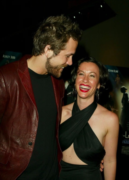 Alanis Morissette y Ryan Reynols