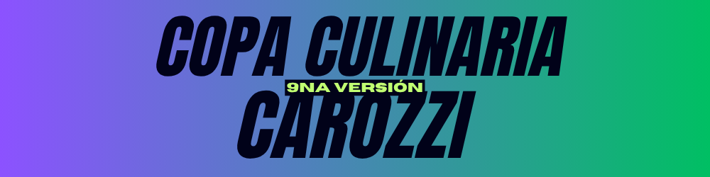 Copa Culinaria Carozzi